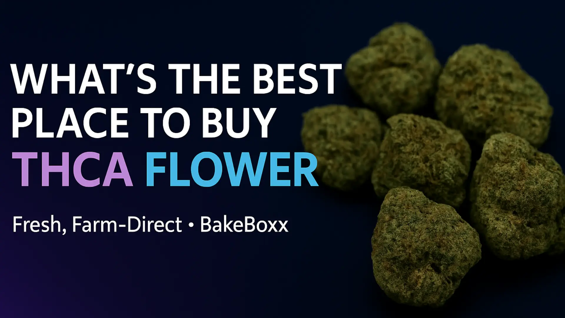 Where to Buy Place THCA Flower Online?